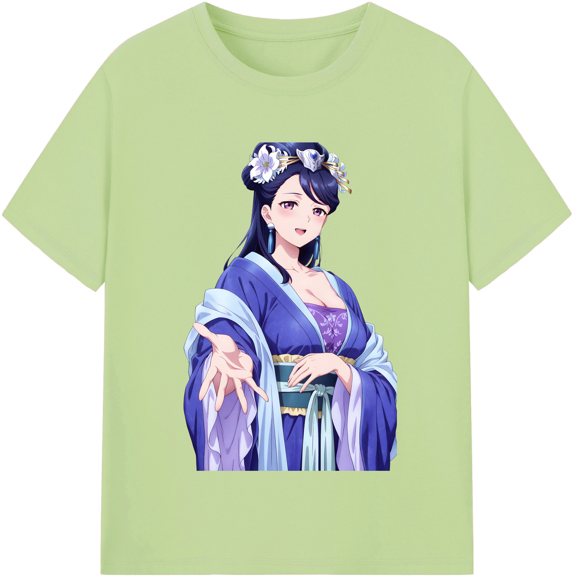 （画像用） 薬屋のひとりごと The Apothecary Diaries 綿100％半袖Tシャツ（フロントプリント）